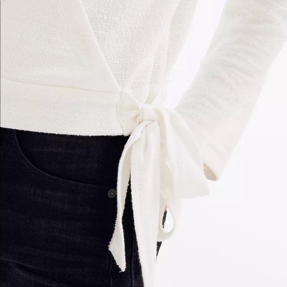 Madewell Texture & Thread Wrap Top - Picture 12 of 12